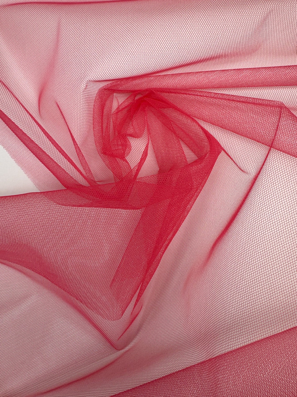 Red Polyamide Mesh Woven
