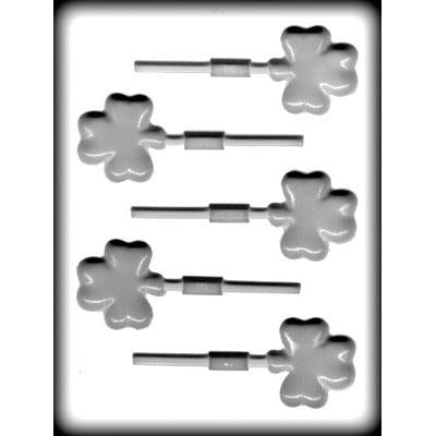 Shamrock Sucker Hard Candy Mold (8H-14824)*