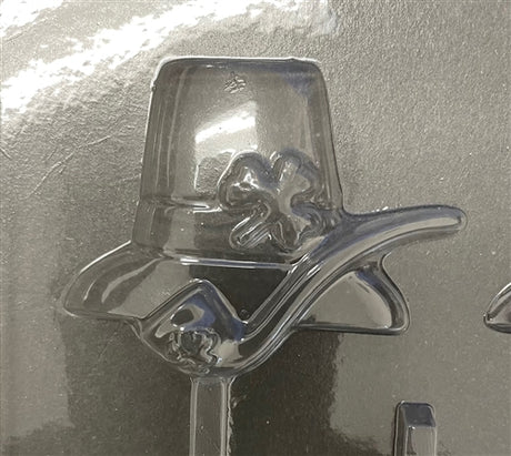 Leprechaun Hat & Pipe Pop Chocolate Mold