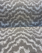 Zane Chevron Polyester Fabric - Mineral Beige Chevron, 54" Width (1 Yard)