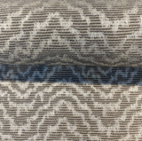 Zane Chevron Polyester Fabric - Mineral Beige Chevron, 54" Width (1 Yard)