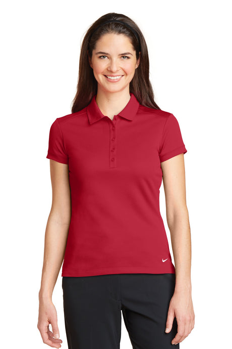 Nike Women's Dri-FIT Solid Icon Pique Modern Fit Polo