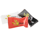 Customizable Yellow Buttermints with Clear Wrapper - 1,000/Case
