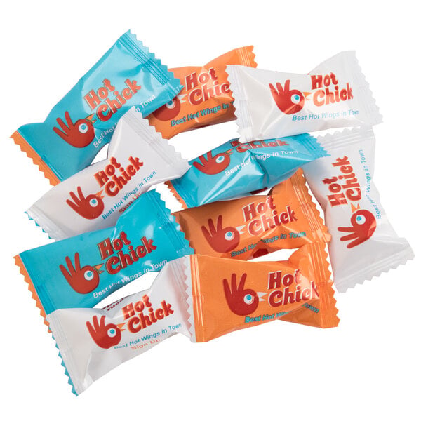 Customizable Assorted Fruit Balls with Clear Wrapper - 1,000/Case