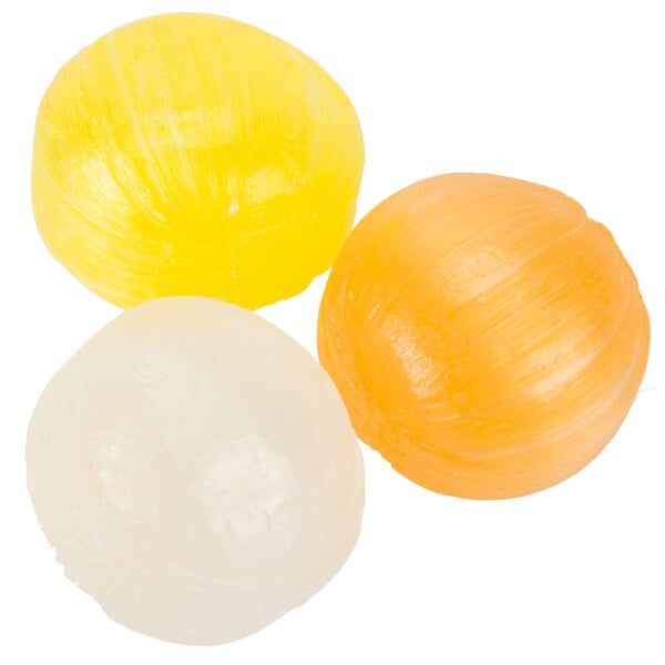 Customizable Assorted Fruit Balls with Clear Wrapper - 1,000/Case