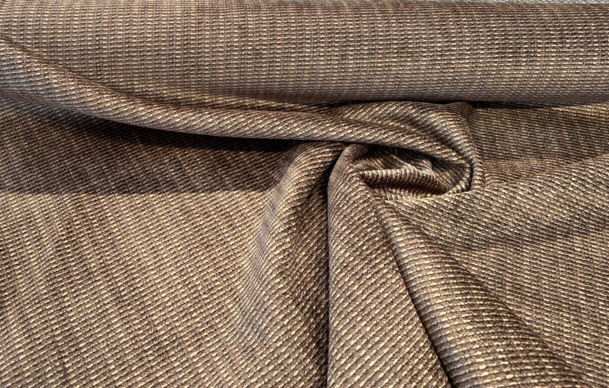 Omega Moss Brown Soft Chenille Upholstery Fabric - Moss Brown, Multi Chenille Plain, 56" Width (1 Yard)
