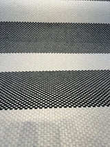 Sunbrella Cinta Solution-Dyed Acrylic Fabric - Coal Rib Bar Stripe, 54" Width (1 Yard)