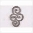 Natural Neutral Gray Shell Pendant