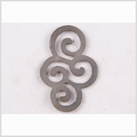 Natural Neutral Gray Shell Pendant