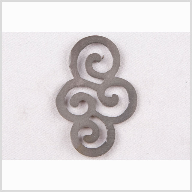 Natural Neutral Gray Shell Pendant