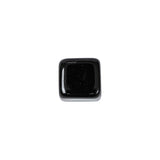 Black Glass Button - 22L/14mm