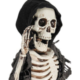 15 3/4" Hanging Waving Skeleton Reaper Creeper Halloween Decoration