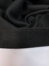 Wool Blend Tweed Black