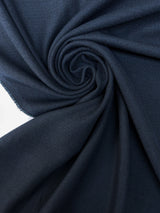 Polyester Blend Woven Melange Blue Black