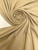 Beige Polyamide Elastane Knitted Fabric