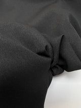 Black Stretch Crepe Fabric