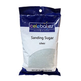 Silver Sanding Sugar - 16 Ounce