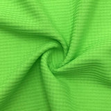 Moisture Wicking Mesh Fabric Breathable Wicko Grid Jersey