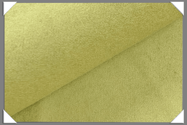 Lime Green Wool Coating Fabric - Lime Green Solid, 58/60" Width