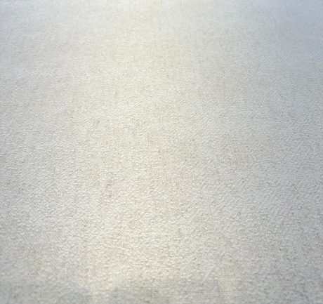 Devon Parchment Beige Chenille Upholstery Fabric - Off White Solid-Plain, 54" Width (1 Yard)