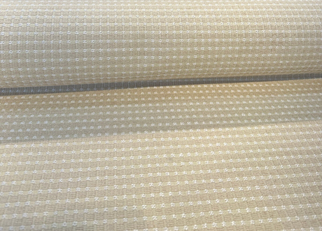 Regal Chess Cream Light Chenille Upholstery Drapery Fabric - Cream, Chess Pattern, 54" Width (By The Yard)