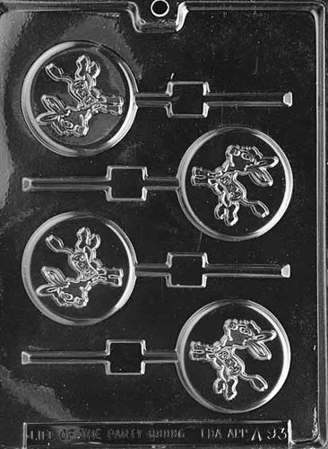 Democrat Donkey Lollipop Chocolate Mold - LPA093