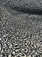 Adele Black Paisley Brocade Jacquard Fabric - Black Paisley, 54" Width (1 Yard)