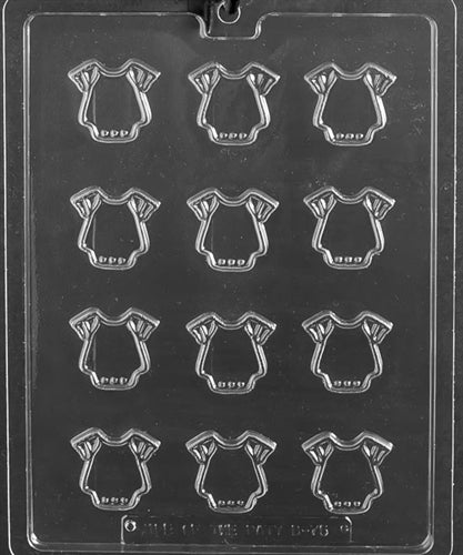 Bite Size Baby Onesie Chocolate Mold - LPB075