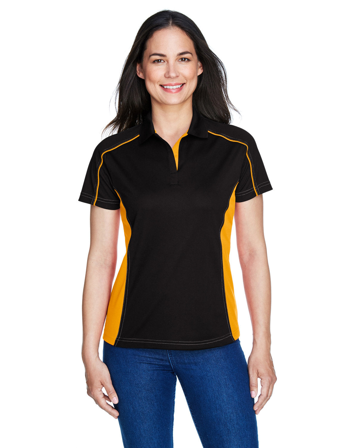 Ladies' Eperformance™ Fuse Snag Protection Plus Colorblock Polo