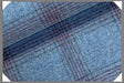 Light Blue Windowpane Tweed Wool Fabric - Light Blue Windowpane, 58/60" Width