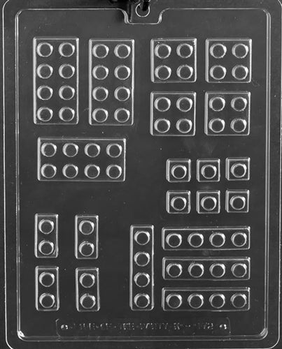 Building Blocks Assortment Chocolate Mold - LPK172