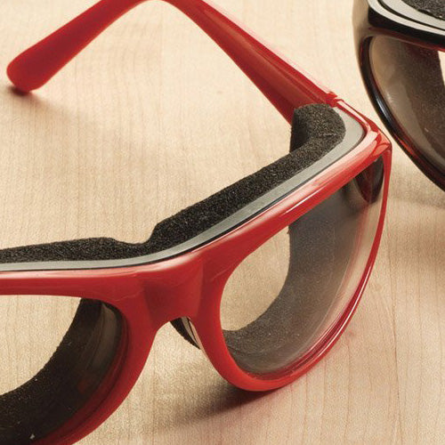 RSVP International TEAR-RP Onion Goggles, Fiery Red