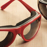 RSVP International TEAR-RP Onion Goggles, Fiery Red