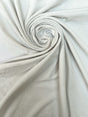 Polyamide Elastane Knitted Fabric White