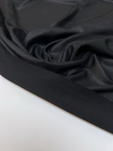 Viscose Knitted Moiré Fabric Black