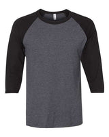 JERZEES Premium Blend Ringspun 3/4 Sleeve Raglan Baseball T-Shirt