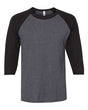 JERZEES Premium Blend Ringspun 3/4 Sleeve Raglan Baseball T-Shirt