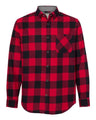 Vintage Brushed Flannel Long Sleeve Shirt