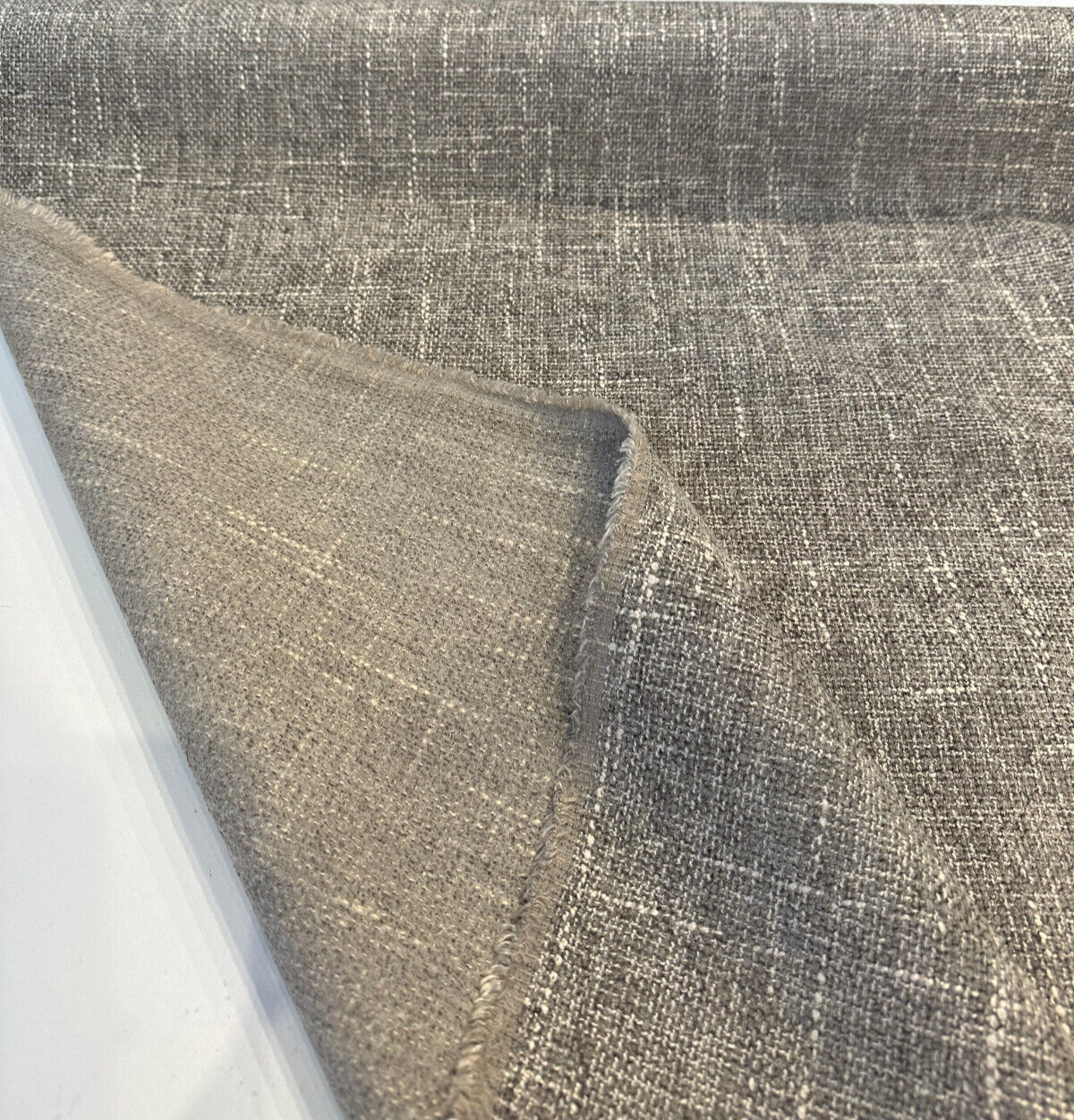 P Kaufmann Mixology Chenille Fabric - Stone Taupe Upholstery, 56" Width (1 Yard)