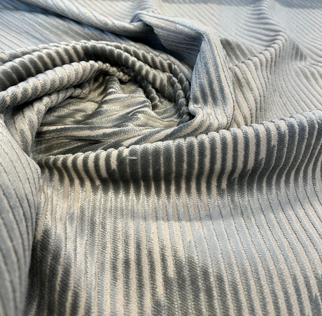 Coron Velvet Vapor Spa Upholstery Fabric - Vapor Spa, Heavyweight, 4" Horizontal Repeat, By The Yard (1 Yard)