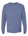 ComfortWash by Hanes Unisex Garment-Dyed Long Sleeve T-Shirt With Pocket