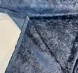 Threads Alvar Indigo Shaggy Blue Boucle Fabric - Indigo, Shaggy Boucle, 53.978" Width (1 Yard)