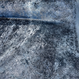 Threads Alvar Indigo Shaggy Blue Boucle Fabric - Indigo, Shaggy Boucle, 53.978" Width (1 Yard)