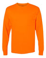 Hanes Unisex Workwear Long Sleeve Pocket T-Shirt