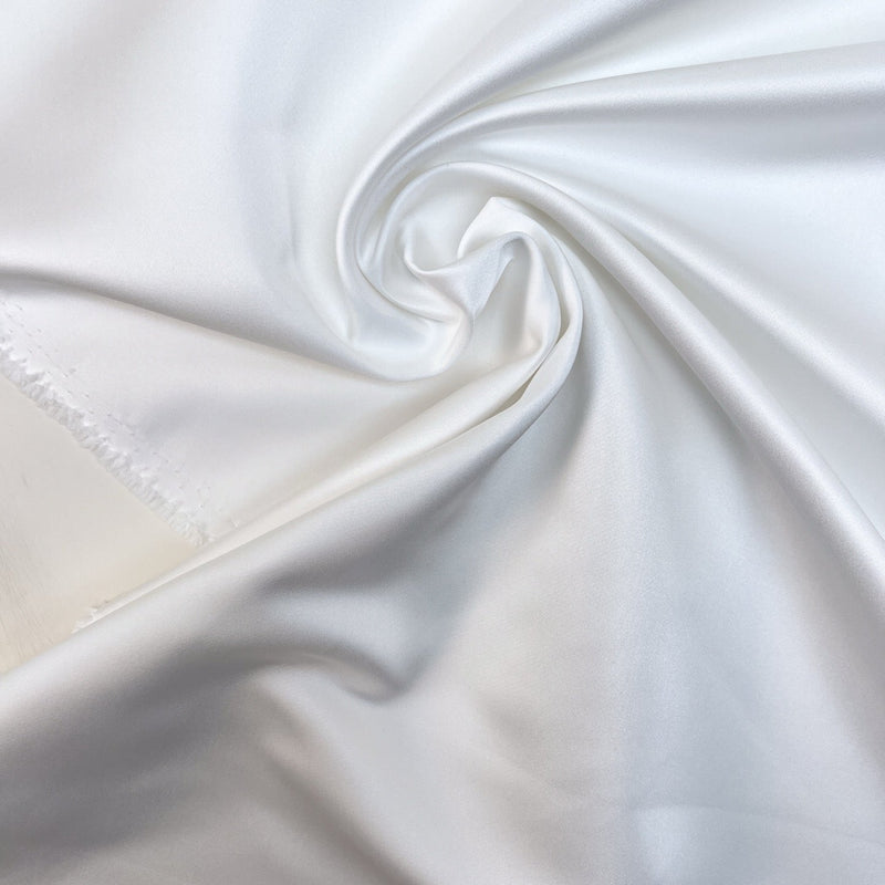 Polyamide Satin Fabric White Shade