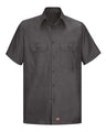 Men's Tall Ripstop Short Sleeve Work Shirt
