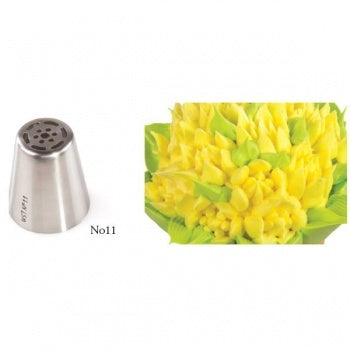 Russian Decorating Tip #3-11 - 6 Petal Tulip