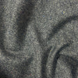 Grey Donegal Tweed Wool Fabric - Grey Donegal Tweed, 58/60" Width