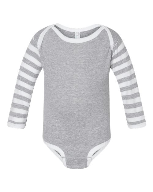 Infant Long Sleeve Baby Rib Bodysuit