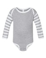 Infant Long Sleeve Baby Rib Bodysuit